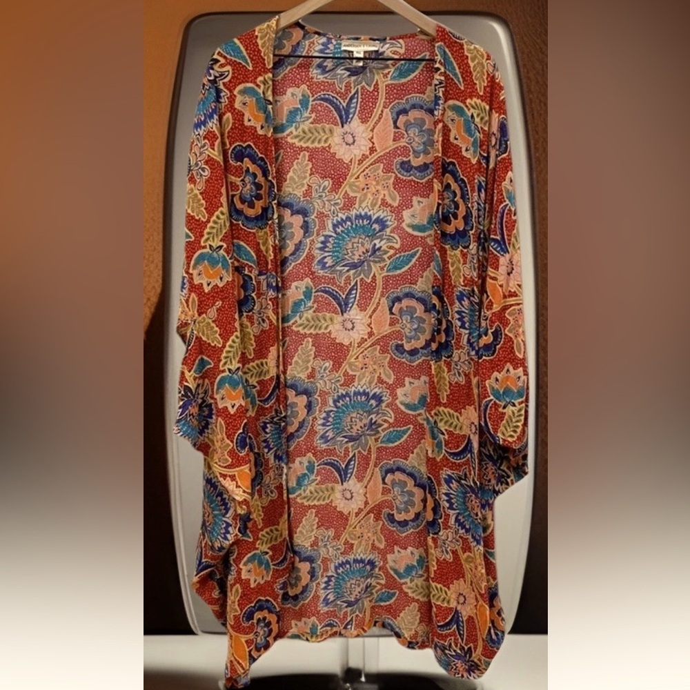 Anthropologie (Anderson &lauth )  Floral Kimono
 One Size